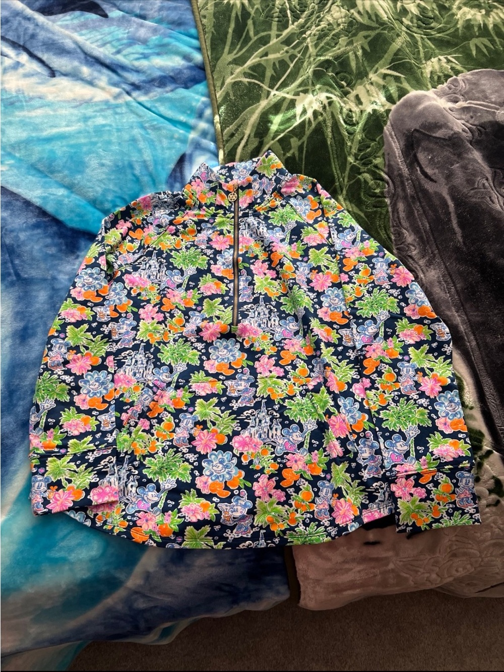 Disney x Lily Pulitzer quarter zip